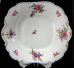 Aynsley Floral Tab Handle Cake Plate Antique England 1920s Server