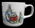 Click here to enlarge image and see more about item 1225a: Wedgwood Peter Rabbit Mug Beatrix Potter English Made