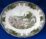 Friendly Village Oval Vegetable Bowl Johnson Brothers