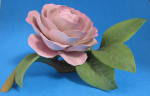 Click to view larger image of Hanae Mori Signed Majestic Camellia Porcelain Flower (Image2)
