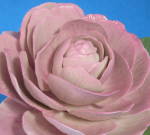 Click to view larger image of Hanae Mori Signed Majestic Camellia Porcelain Flower (Image3)