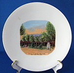 Victorian Souvenir Plate Mormon Tabernacle Salt Lake
