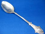 Click here to enlarge image and see more about item 1897a: Serving Spoon Sterling Silver Gorham Louis XIV Art Nouveau