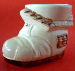Egg Cup English Boot House Tan Roof Vintage