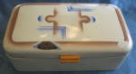Art Deco Bread Bin Tala Hand Painted Enamelware England
