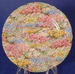 Rock Garden Chintz Shelley China England Cake Plate Bread And Butter