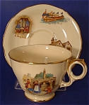 Click here to enlarge image and see more about item 2457: Royal Winton Grimwades Cup Saucer Old English Markets