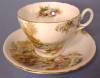 Click here to enlarge image and see more about item 2508: Shelley Heather  Tea Cup and Saucer England