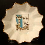 Click to view larger image of Shelley Crested China Dish  Thomas Becket Canterbury Bon Bon (Image1)