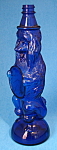 Click to view larger image of Cobalt Blue Glass Poodle Shaped Bottle Gorgeous Color (Image1)