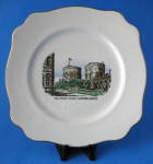 Windsor Castle Souvenir Plate Buckfast Potteries