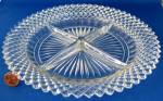 Click to view larger image of Miss America 4 Part Relish Clear Depression Glass Hobnail (Image2)