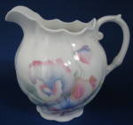 Click here to enlarge image and see more about item 3361: Aynsley Little Sweetheart Edwardian Jug Sweet Peas Lrg