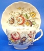 Click here to enlarge image and see more about item 3490: Cup Saucer Johnson Brothers Sheraton England
