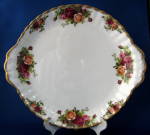 Royal Albert Old Country Roses Cake Plate English