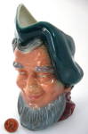 Toby Jug Burlington Shaw Handpainted Tall Vintage