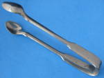 Sugar Tongs Antique German Silver Georgian Style