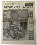 Click here to enlarge image and see more about item 4425: WWII Newspaper England 1942 Sunday Pictorial Wartime