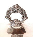 Click to view larger image of Silver Plate Casserole And Lid Fire King Insert Dish (Image2)
