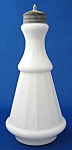 Click here to enlarge image and see more about item 4471: Antique Milk Glass Laundry Sprinkler Metal Pierced Lid