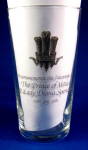 Click to view larger image of Glass Royal Wedding Charles And Diana 1981 Drinking (Image2)