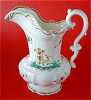 Click here to enlarge image and see more about item 4653: Pitcher Staffordshire England Soft Paste Antique Jug