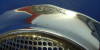 Click to view larger image of Basket Silver England Candy Calling Card Pedestal Round (Image5)