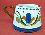 Click here to enlarge image and see more about item 5386a: Motto Ware Cream Jug Aller Vale Torquay Creamer Milk