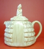 Click here to enlarge image and see more about item 5406: Vintage Teapot Daintee Ladyee Art Deco Crinoline Lady