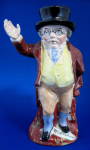 Vintage Large Mr. Pickwick Jug Standing Kent Character Toby Jug