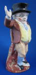 Click to view larger image of Vintage Large Mr. Pickwick Jug Standing Kent Character Toby Jug (Image5)