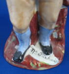 Click to view larger image of Vintage Large Mr. Pickwick Jug Standing Kent Character Toby Jug (Image6)