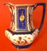 Click here to enlarge image and see more about item 5536: Royal Winton Grimwades Imari Pitcher Jug Hand Painted