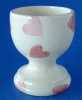 Click here to enlarge image and see more about item 5581: Egg Cup Emma Bridgewater Heart Hand Decorated