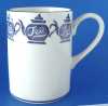 Click here to enlarge image and see more about item 5588: Emma Bridgewater Blue Teapots Mug England