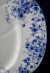 Click to view larger image of Shelley China Dainty Blue Salad Plate England Floral (Image2)