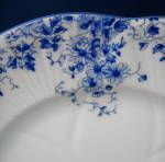 Click to view larger image of Shelley China Dainty Blue Salad Plate England Floral (Image3)
