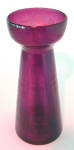 Cranberry Glass Hyacinth Vase Victorian Antique Red Jar