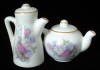 Click here to enlarge image and see more about item 5844aa: Salt And Pepper Teapot And Coffeepot Royal Patrician