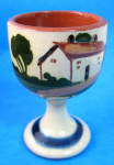 Motto Ware Egg Cup Watcombe England Speak Little