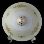 Occupied Japan Floral Casserole Lid Floral Gold Trim