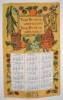 Click to view larger image of Vintage Tea Towel Calendar 1975 Blessing Linen (Image2)