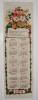 Click to view larger image of Vintage Tea Towel Calendar Kitchen Prayer Flowers Fruit (Image2)