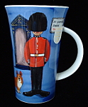 Click here to enlarge image and see more about item 6183a: Tea Mug Dunoon London England Guardsman Corgi Big Ben