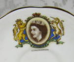 Click to view larger image of Cup and Saucer Queen Elizabeth II Coronation Royal Albert 1953 (Image2)