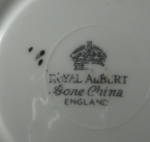 Click to view larger image of Cup and Saucer Queen Elizabeth II Coronation Royal Albert 1953 (Image4)