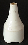 Antique Pie Vent English White Stoneware Pie Funnel
