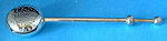 Tea Diffuser Silver Plate Plunger Single Cup England