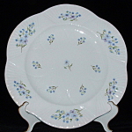 Click here to enlarge image and see more about item 6548: Plate Shelley England Dainty Blue Rock Dinner Large