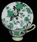 Click here to enlarge image and see more about item 6605a: Shelley Cup Saucer Gainsborough Ovington Chippendale